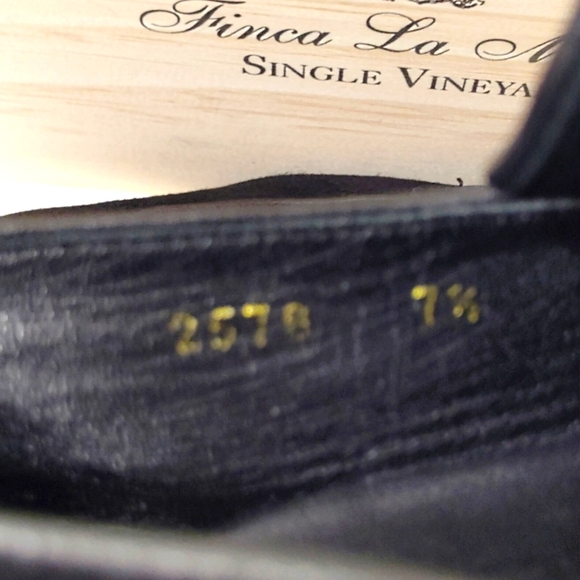 Dolce & Gabbana Black Suede Loafers Italian Leather Made In Italy US 7 1/2 Used - Picture 15 of 15